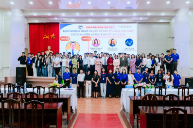 TỌA ĐÀM “ĐỊNH HƯỚNG NGHỀ NGHIỆP VÀ CÁC KỸ NĂNG CẦN THIẾT CHO SINH VIÊN NGÀNH KINH TẾ”