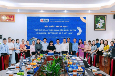 HỘI THẢO KHOA HỌC “TIẾP TỤC HOÀN THIỆN PHÂN CẤP, PHÂN QUYỀN CHO CHÍNH QUYỀN CẤP XÃ VIỆT NAM”