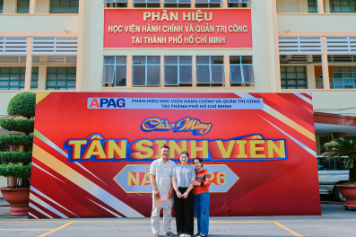 Phân hiệu Học viện Hành chính và Quản trị công tại thành phố Hồ Chí Minh tổ chức nhập học cho thí sinh trúng tuyển đại học chính quy năm 2026