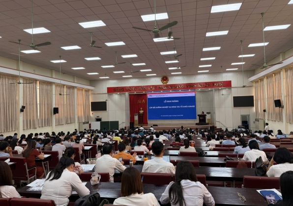 KHAI GIẢNG LỚP BỒI DƯỠNG NGHIỆP VỤ CÔNG TÁC TỔ CHỨC CÁN BỘ NĂM 2026